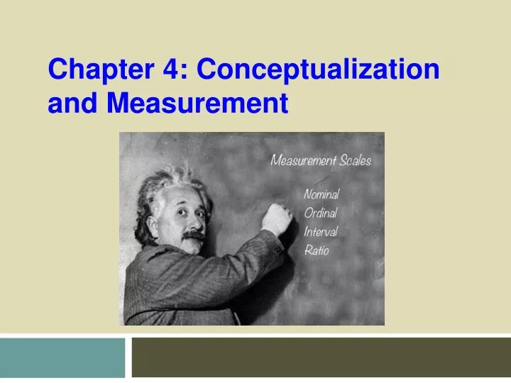 chapter 4 conceptualization and measurement