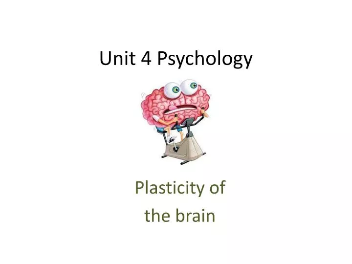 unit 4 psychology