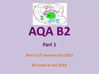 AQA B2