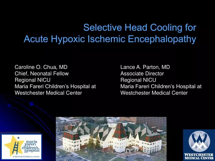 selective head cooling for acute hypoxic ischemic encephalopathy