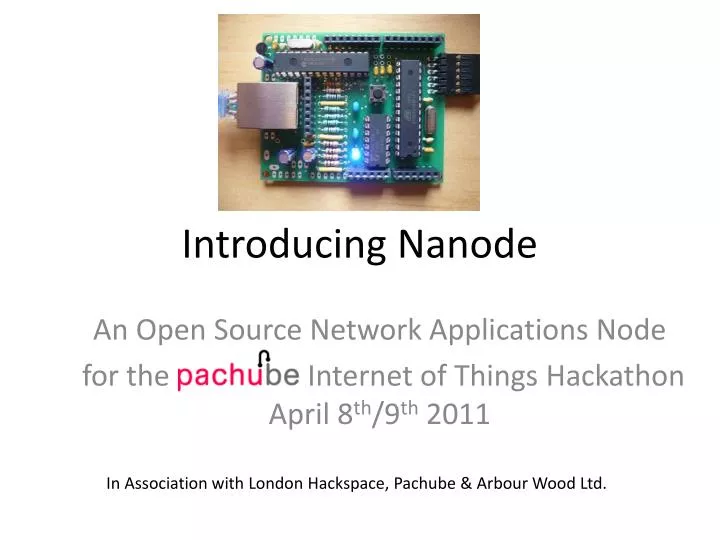 introducing nanode