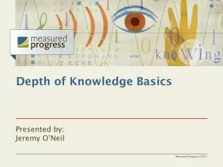 Depth of Knowledge Basics