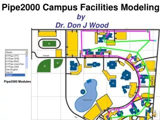 Pipe2000 Campus Facilities Modeling by Dr. Don J Wood