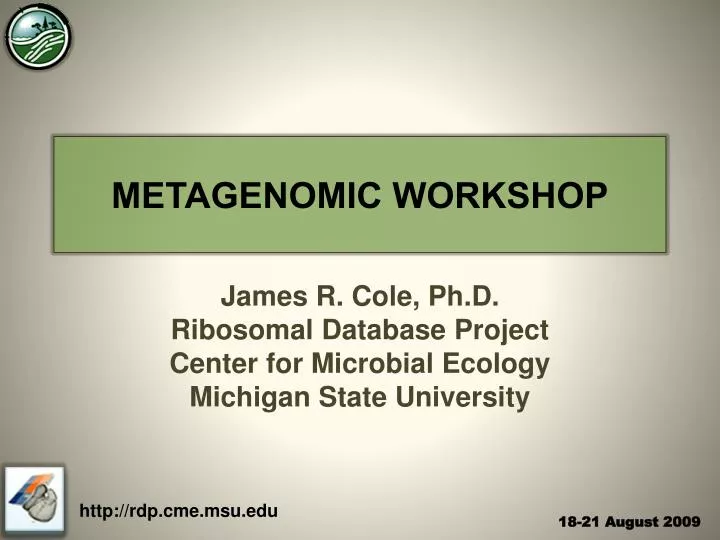 metagenomic workshop