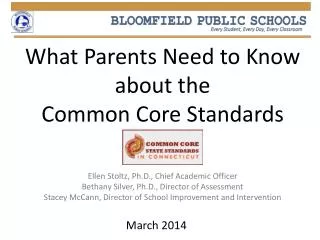 What Parents Need to Know about the Common Core Standards