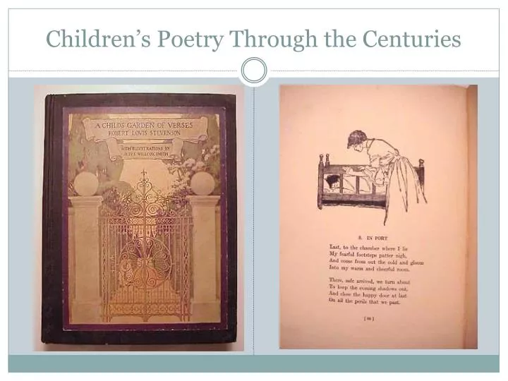 children s poetry through the centuries