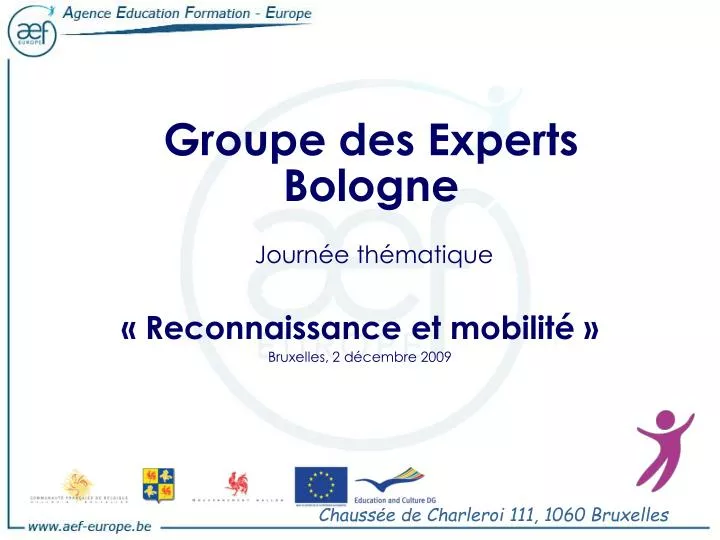 groupe des experts bologne