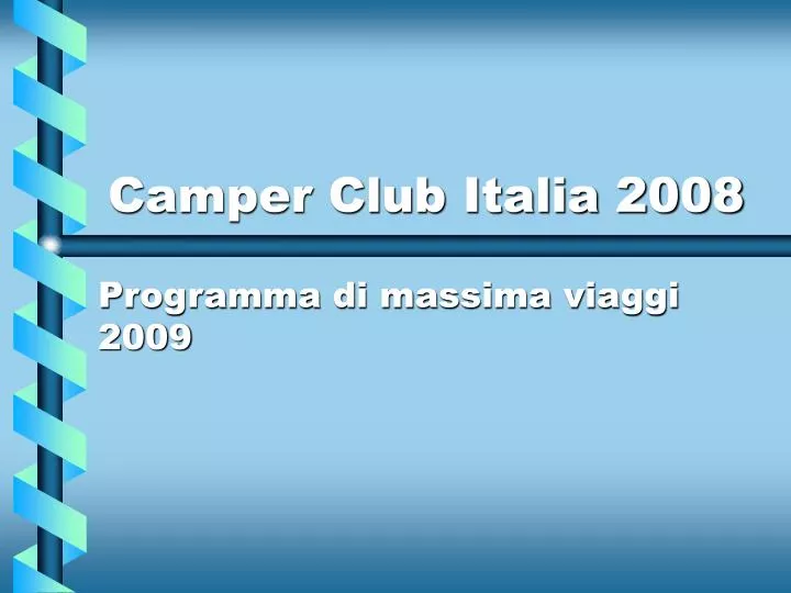 camper club italia 2008