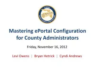 Mastering ePortal Configuration for County Administrators