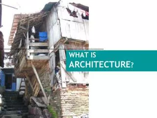 what is architecture