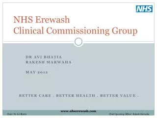 NHS Erewash Clinical Commissioning Group
