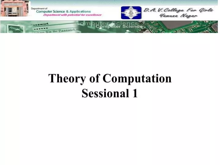 theory of computation sessional 1