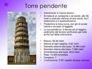 torre pendente