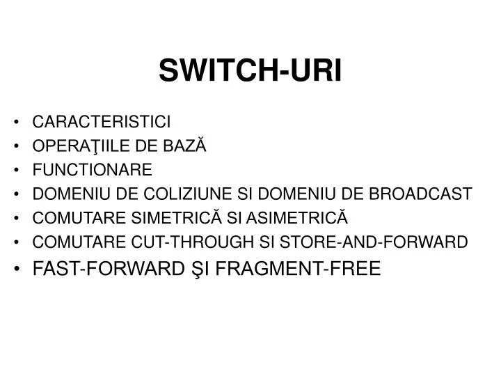 switch uri