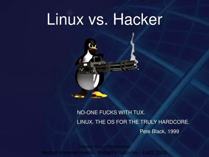 linux vs hacker