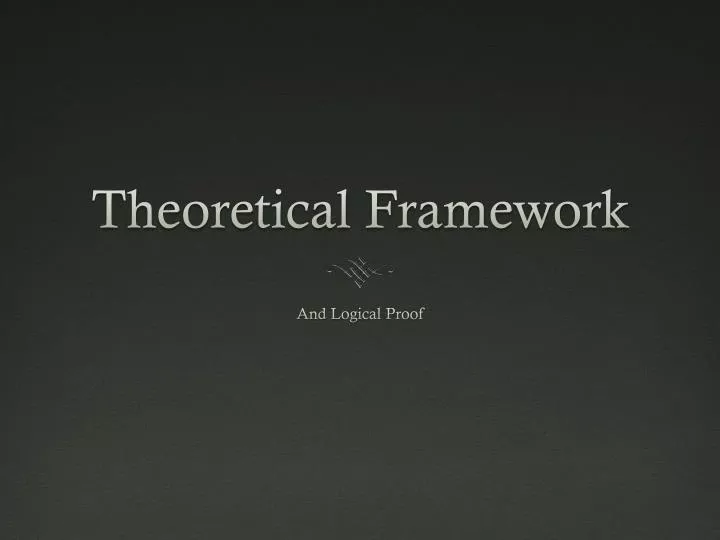 theoretical framework