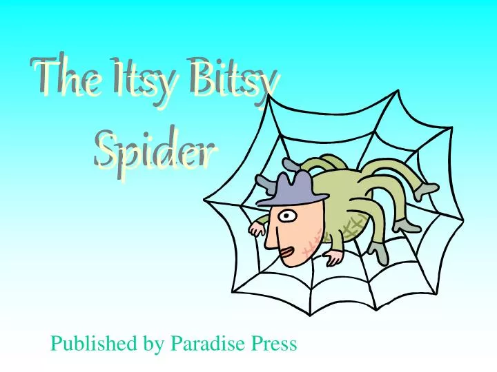 the itsy bitsy spider