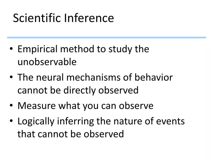 scientific inference