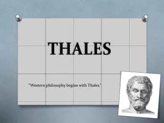 Thales of Miletus (624 BC - 547 BC) - Biography - MacTutor History of  Mathematics