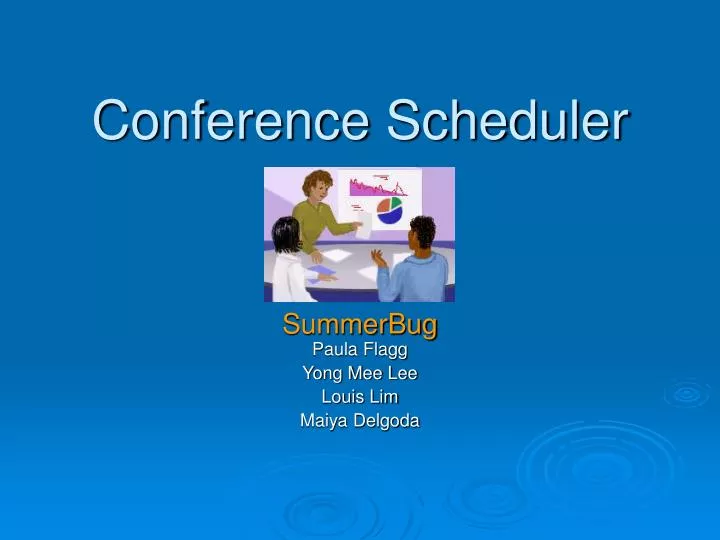 conference scheduler