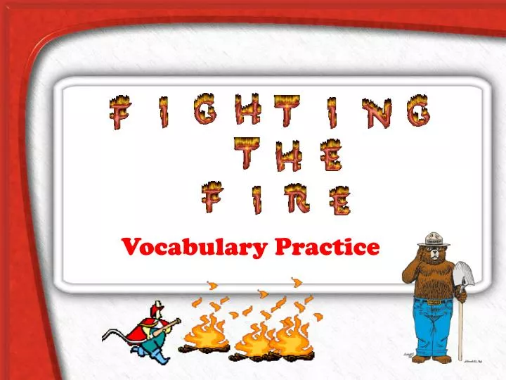 vocabulary practice