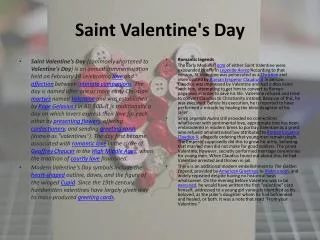 Saint Valentine's Day