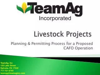 Livestock Projects