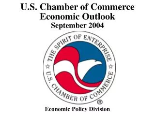 U.S. Chamber of Commerce Economic Outlook September 2004