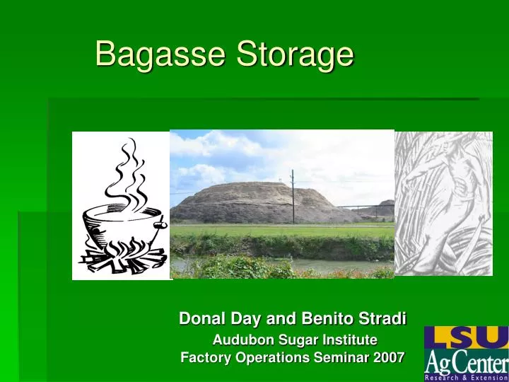 bagasse storage