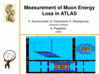 Measurement of Muon Energy Loss in ATLAS