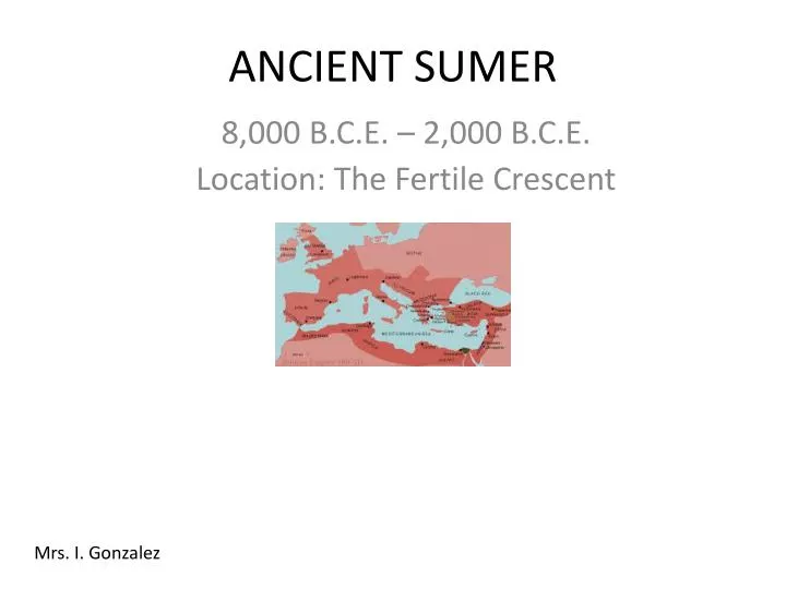 ancient sumer