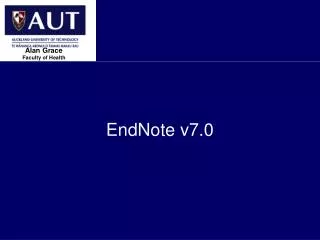 EndNote v7.0