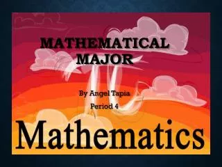 Mathematical Major