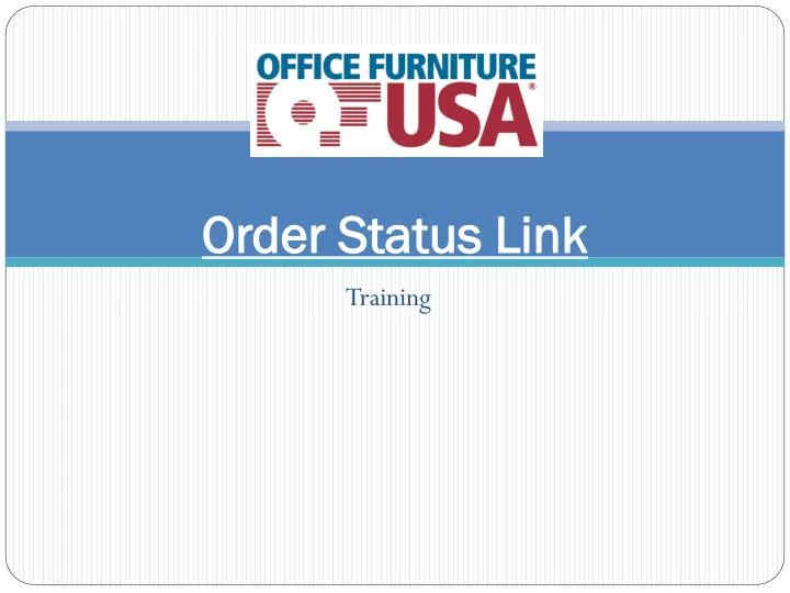 order status link