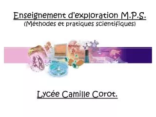 enseignement d exploration m p s m thodes et pratiques scientifiques