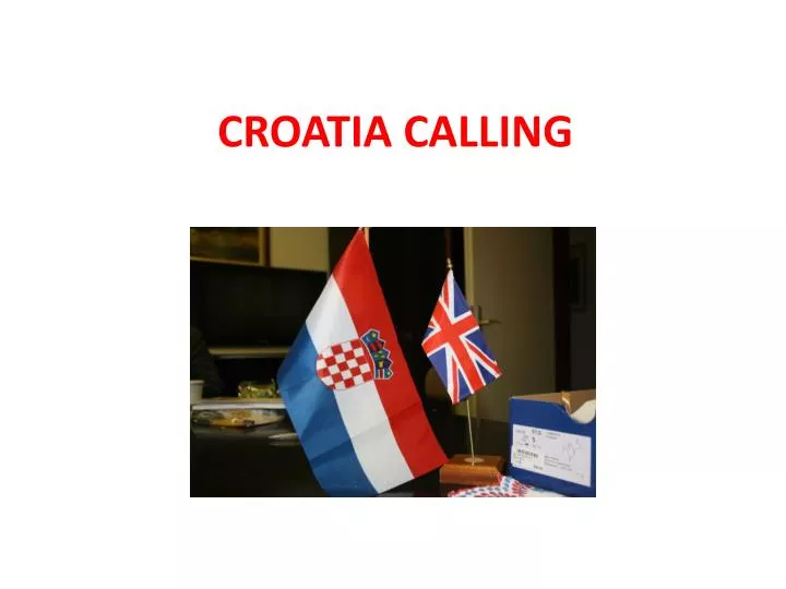 croatia calling