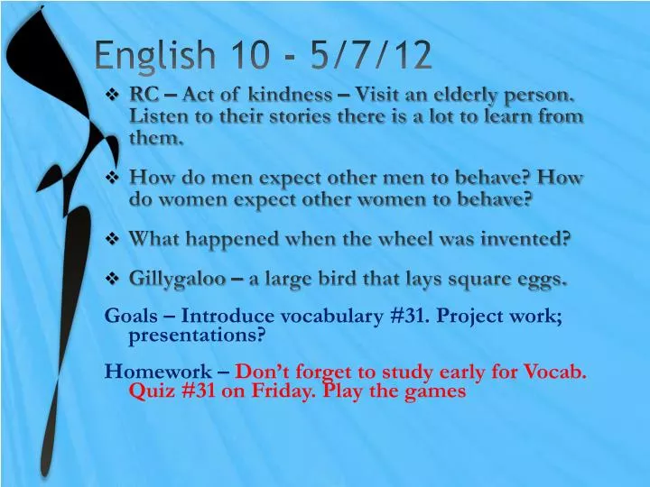 english 10 5 7 12