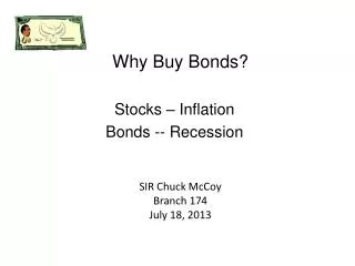 Why Buy Bonds?