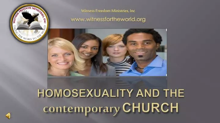homosexuality and the contemporary church