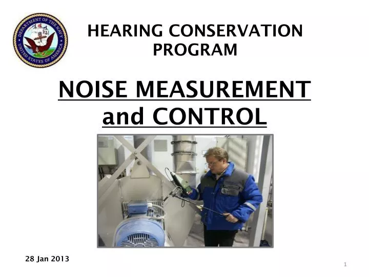 noise measurement and control