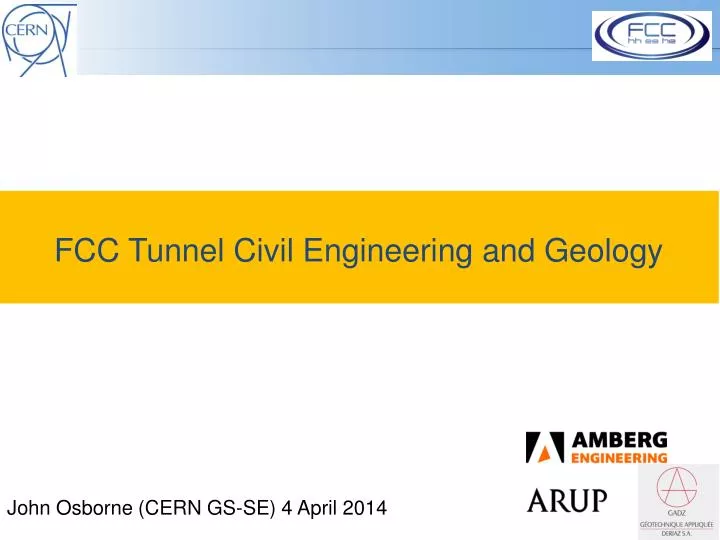 fcc tunnel civil engineering and geology