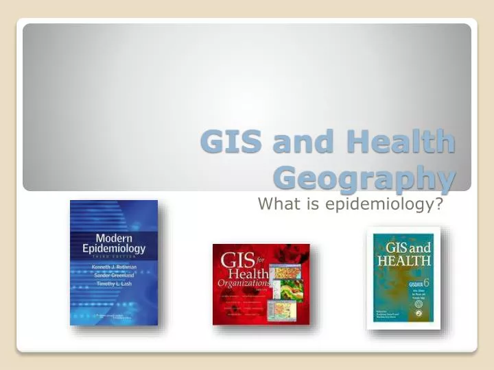 gis and health geography