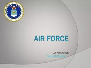 Air Force Air Force Hymn