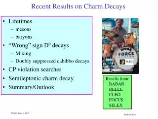 Recent Results on Charm Decays