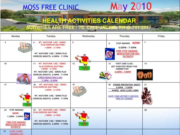 moss free clinic m a y 2 0 1 0