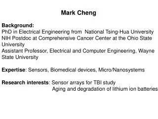 Mark Cheng