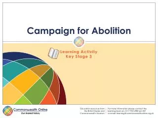 Campaign for Abolition