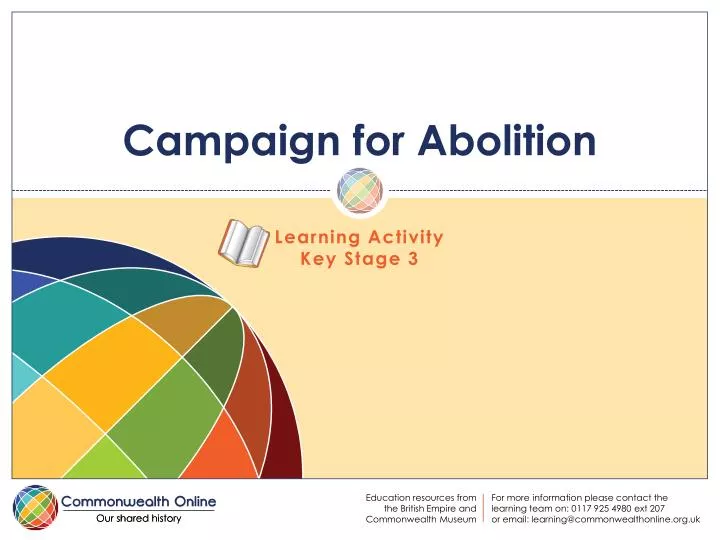 campaign for abolition