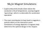 Optimizing Nb3Sn Magnet Design: Interpolation of Energy Deposits for Reduced Quenching Risk - slide 1