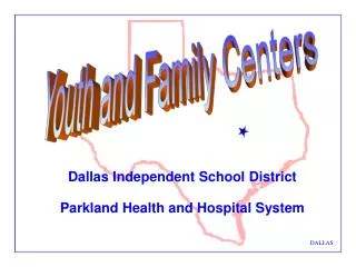 Youth and Family Centers